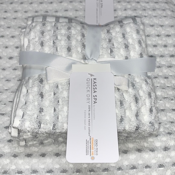 Kassatex Bath Kassa Spa By Kassatex 0 Cotton Towel Set 8piece Set